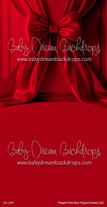Elegant Red Bow Flipped Sweep (AZ)