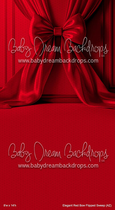 Elegant Red Bow Flipped Sweep (AZ)