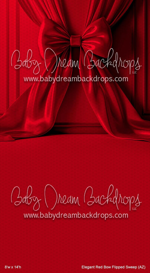 Elegant Red Bow Flipped Sweep (AZ)