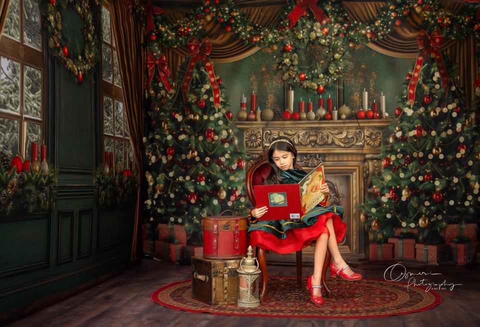 Elegant Holiday Living Room (JA)