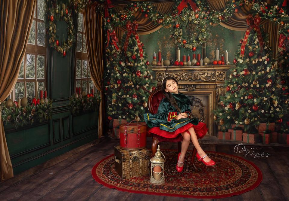 Elegant Holiday Living Room (JA)