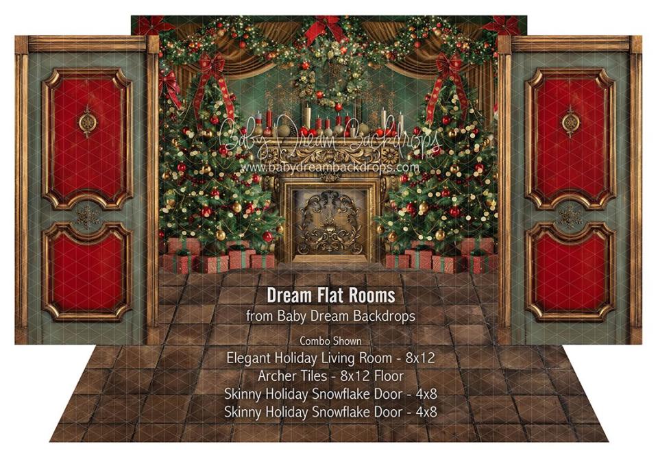 Elegant Holiday Living Room (JA)