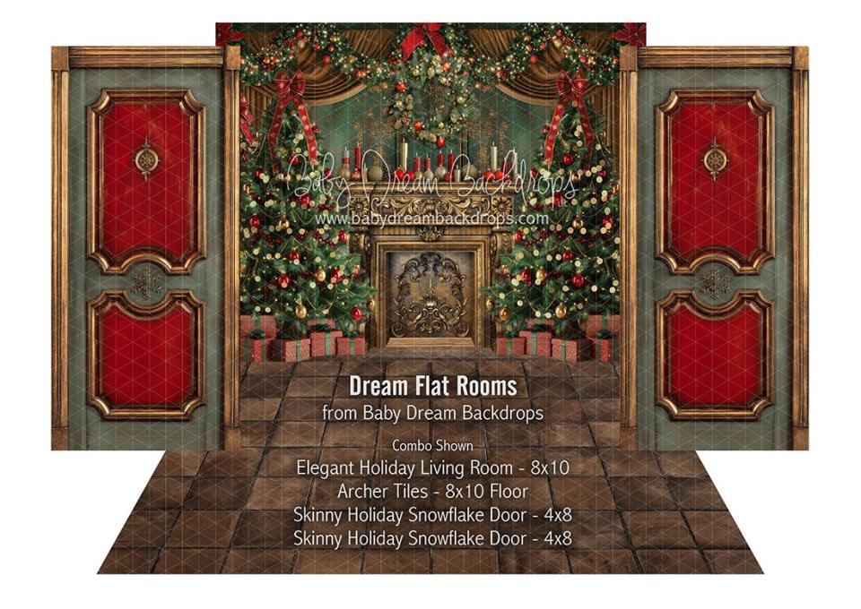 Elegant Holiday Living Room (JA)