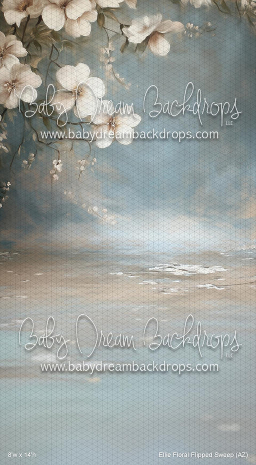 Ellie Floral Flipped Sweep (AZ)