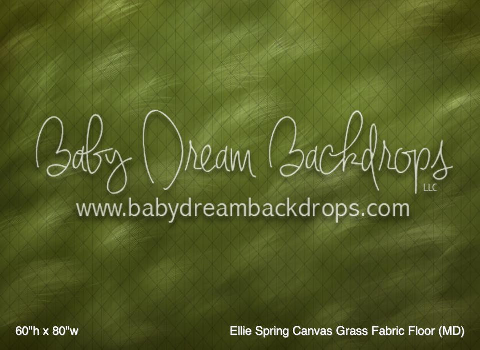 Ellie Spring Canvas Grass Fabric Floor (MD)