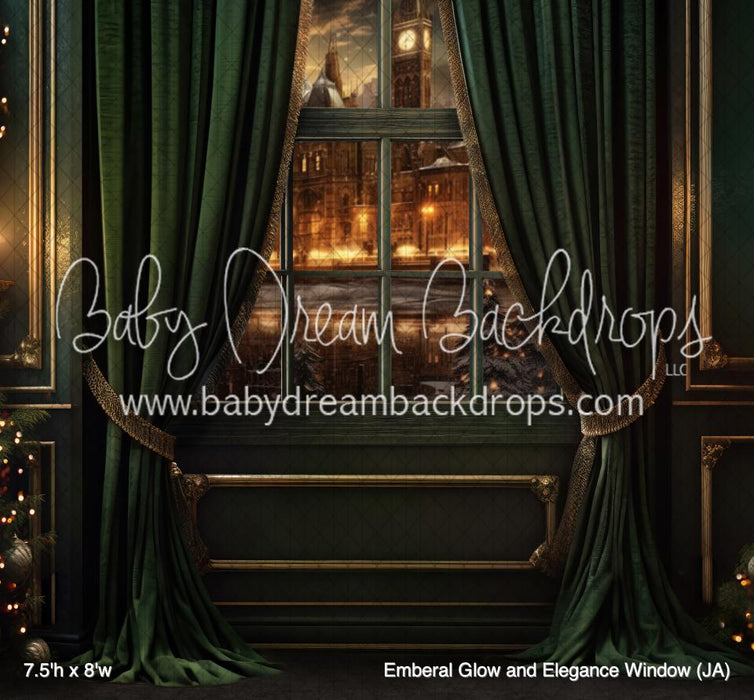 Emerald Glow and Elegance Window (JA)