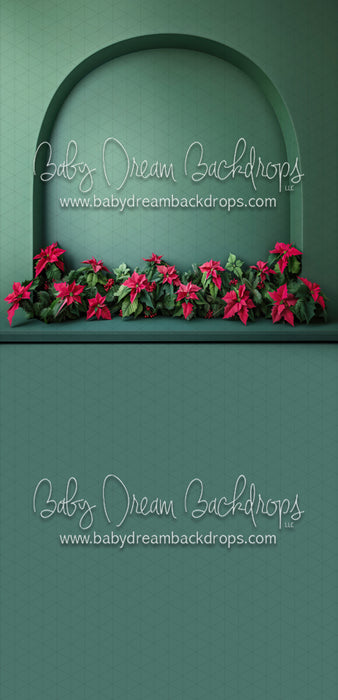Emerald Poinsettia Arch Sweep (MD)