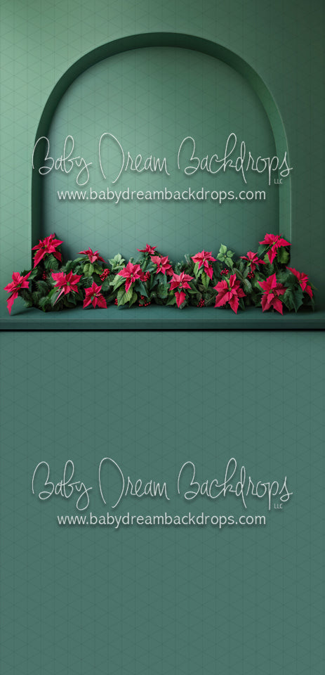 Emerald Poinsettia Arch Sweep (MD)