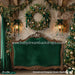 Emerald and Evergreen Queen Headboard (CC)