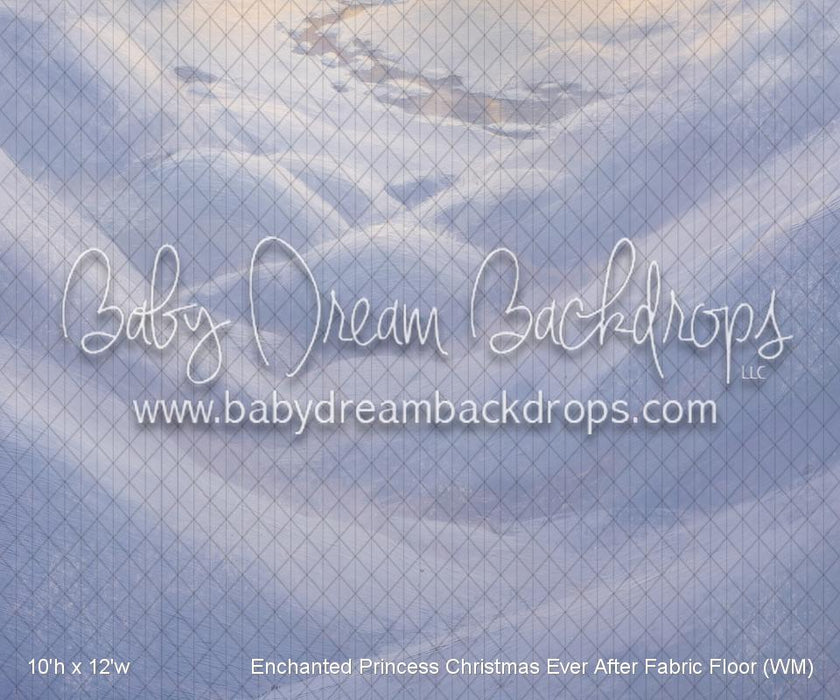 Enchanted Princess Christmas Ever After Fabric Floor (WM)