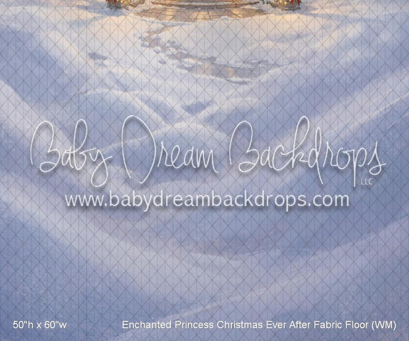 Enchanted Princess Christmas Ever After Fabric Floor (WM)