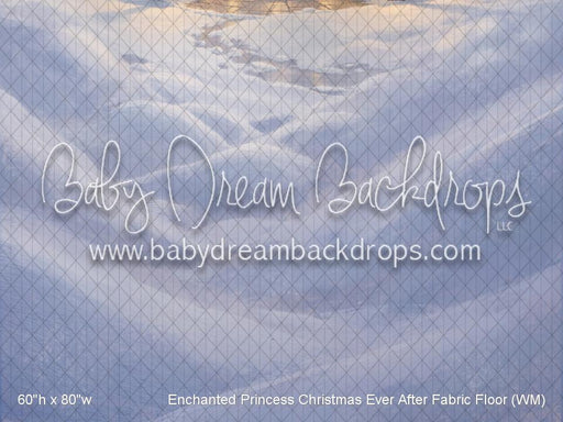 Enchanted Princess Christmas Ever After Fabric Floor (WM)