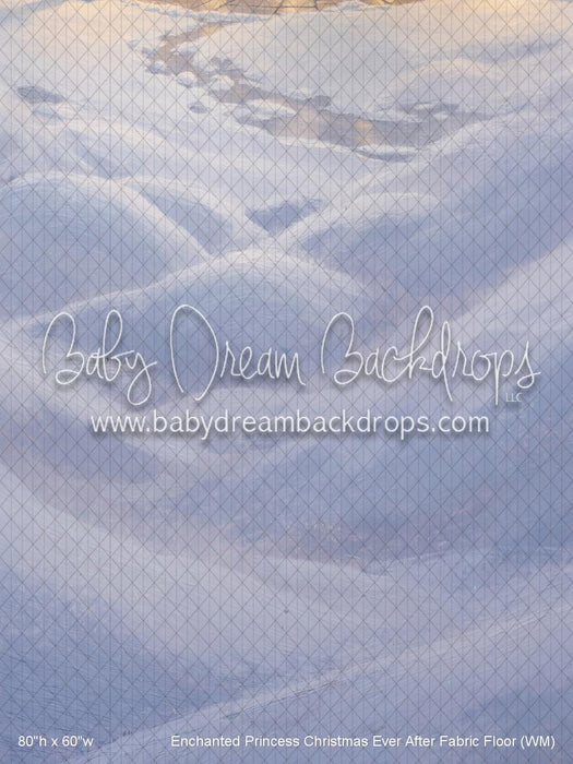 Enchanted Princess Christmas Ever After Fabric Floor (WM)