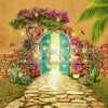 Enchanted Princess Stone Path Fabric Floor (WM)