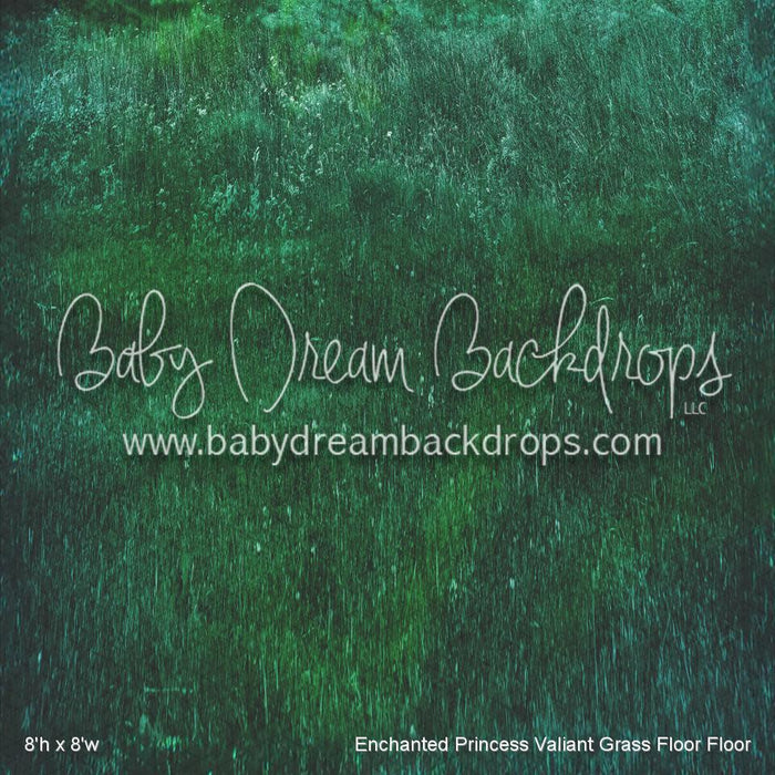 Enchanted Princess Valiant Grass Fabric Floor Fabric Floor (WM)