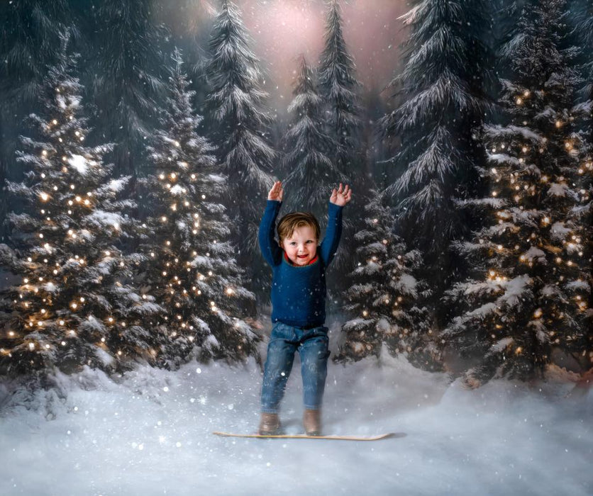 Evening Winter Pines (JA)