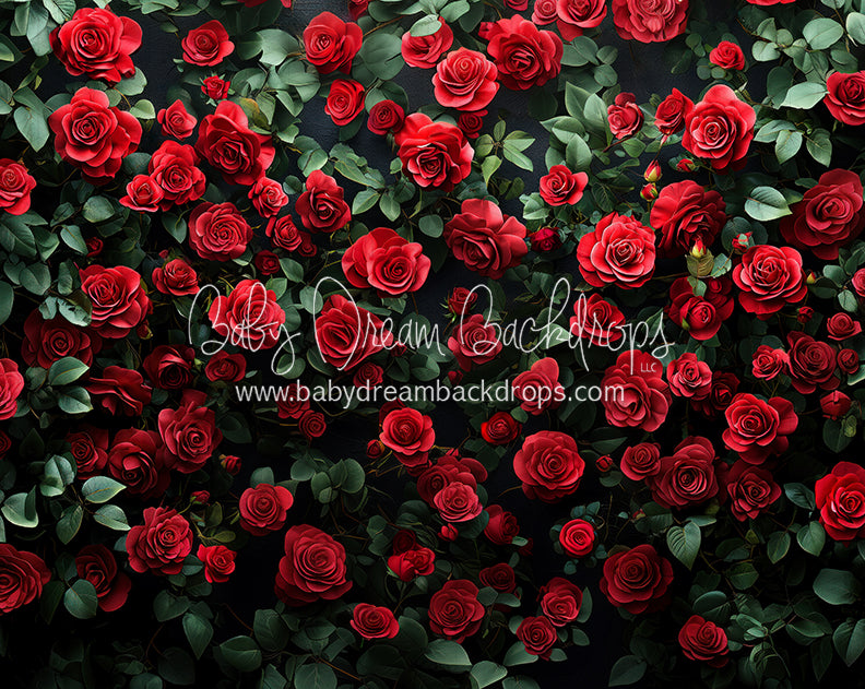 Everbloom Leopard Rose Wall (CC)