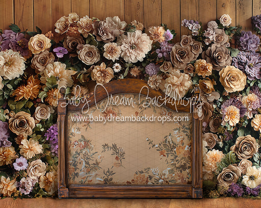 Everbloom Prairie Queen Headboard (CC)