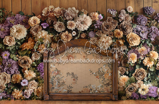 Everbloom Prairie Queen Headboard (CC)