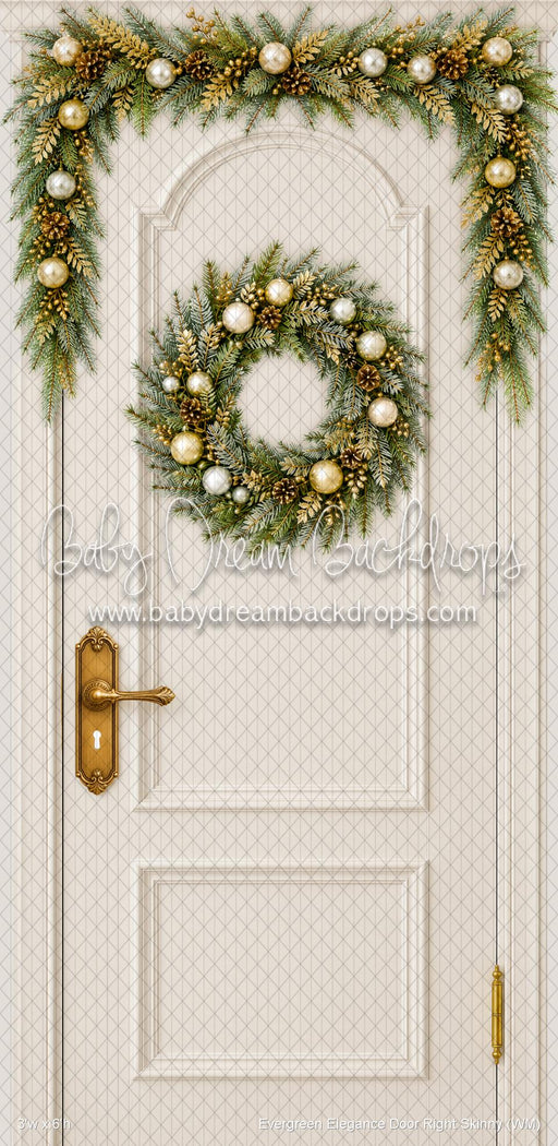 Evergreen Elegance Door Right Skinny (WM)