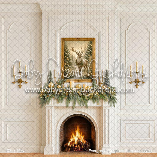 Evergreen Elegance Fireplace (WM)
