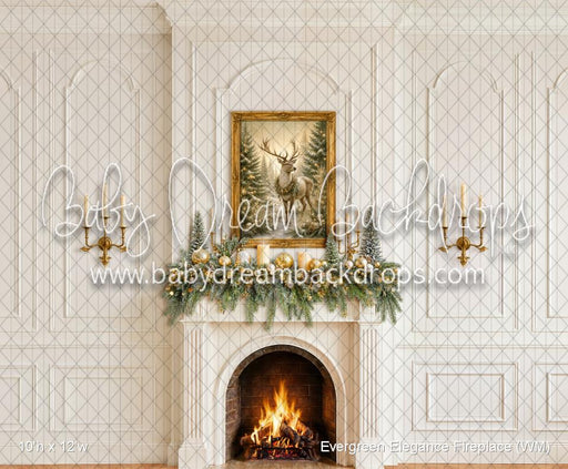 Evergreen Elegance Fireplace (WM)