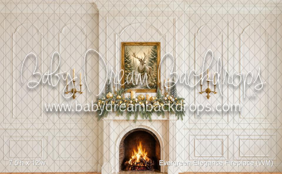 Evergreen Elegance Fireplace (WM)