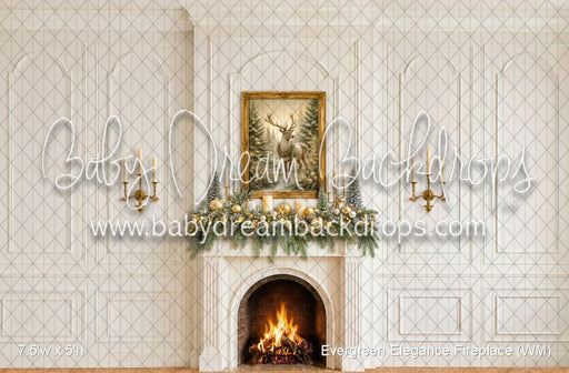 Evergreen Elegance Fireplace (WM)