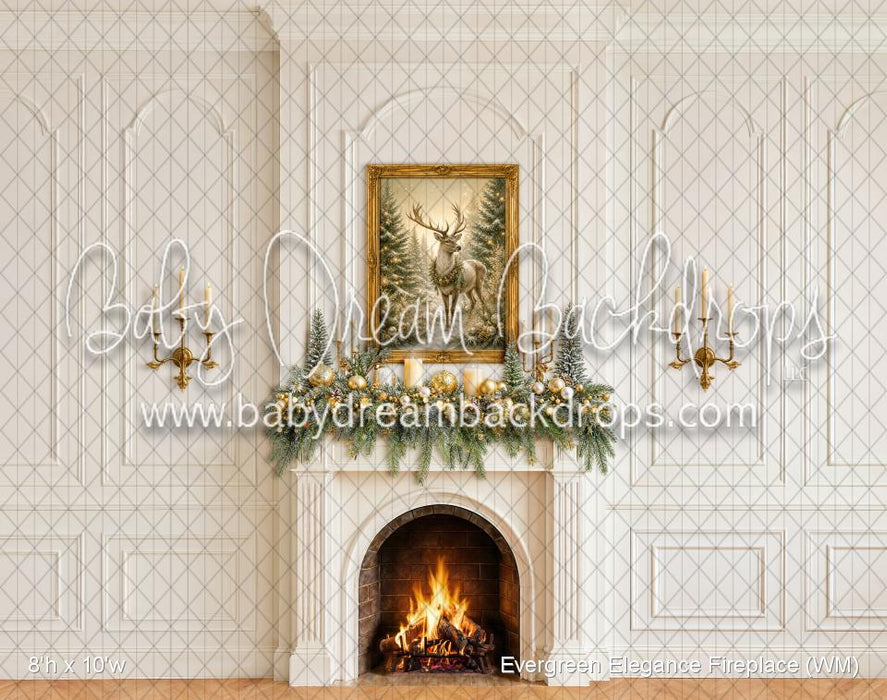 Evergreen Elegance Fireplace (WM)