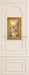 Evergreen Elegance Wall Panel with Golden Reindeer Portrait Skinny (WM)