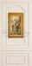 Evergreen Elegance Wall Panel with Santa Portrait Skinny (WM)