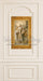 Evergreen Elegance Wall Panel with Santa Portrait Skinny (WM)