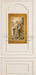 Evergreen Elegance Wall Panel with Santa Portrait Skinny (WM)