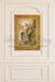Evergreen Elegance Wall Panel with Santa Portrait Skinny (WM)