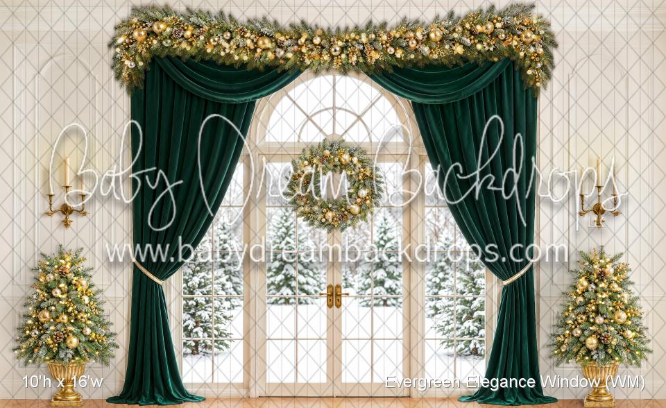 Evergreen Elegance Window (WM)
