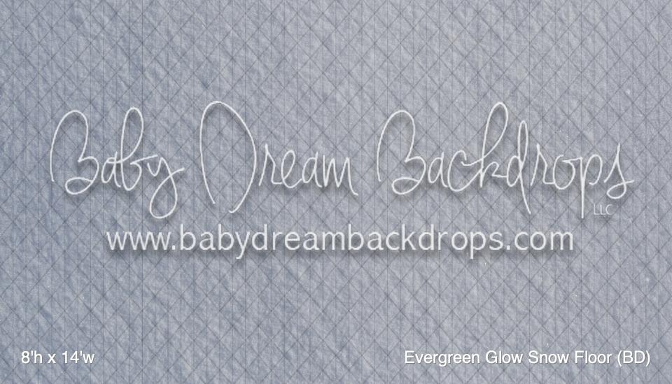 Evergreen Glow Snow Fabric Floor (BD)