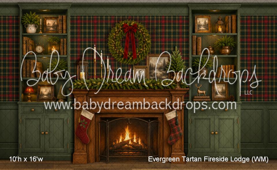 Evergreen Tartan Fireside Lodge (WM)