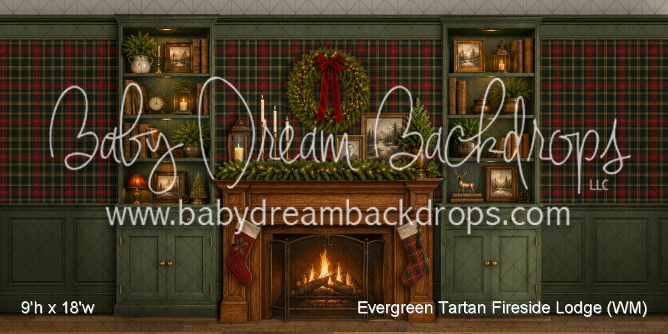 Evergreen Tartan Fireside Lodge (WM)