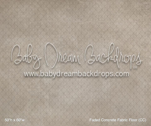 Faded Concrete Fabric Floor (CC)