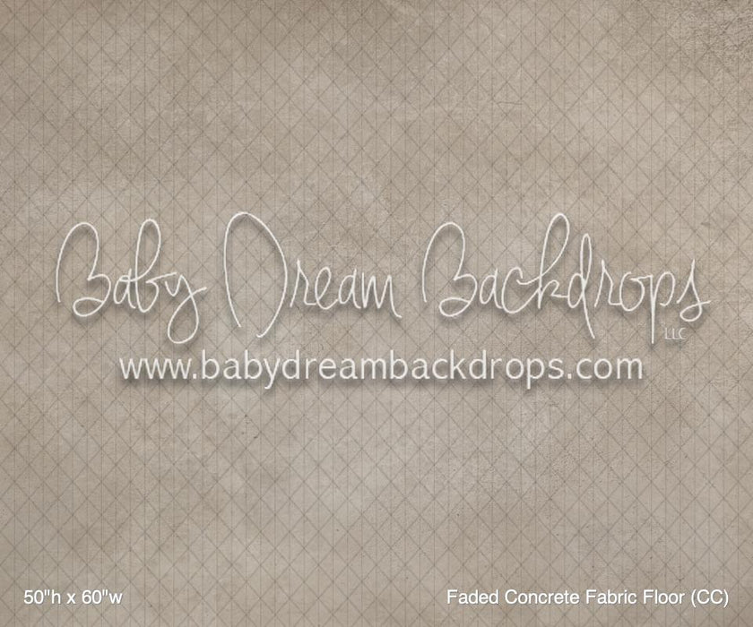 Faded Concrete Fabric Floor (CC)