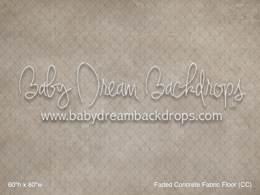 Faded Concrete Fabric Floor (CC)