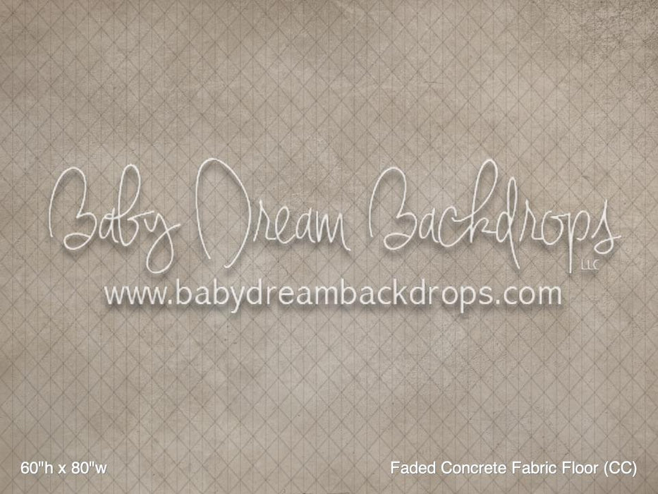 Faded Concrete Fabric Floor (CC)