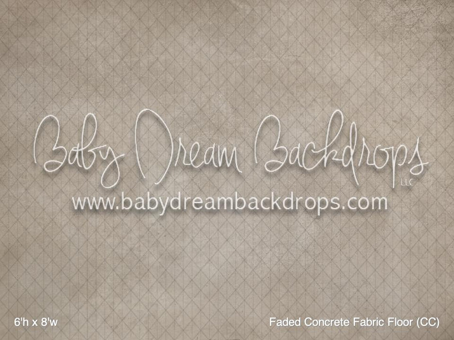 Faded Concrete Fabric Floor (CC)