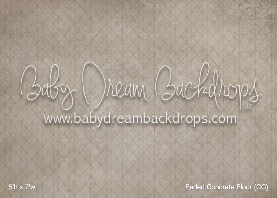 Faded Concrete Fabric Floor (CC)