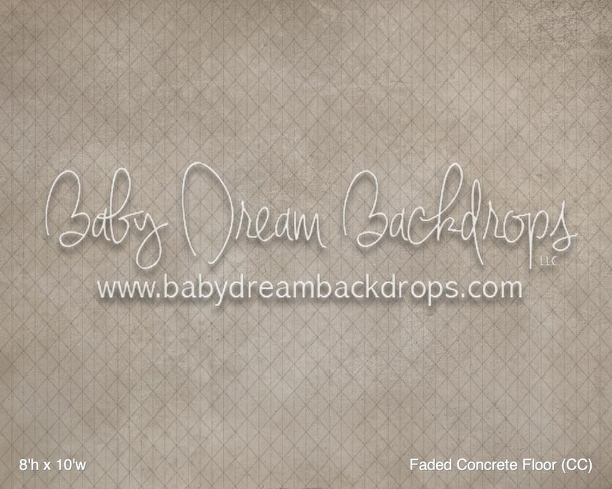 Faded Concrete Fabric Floor (CC)