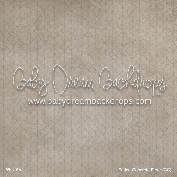 Faded Concrete Fabric Floor (CC)