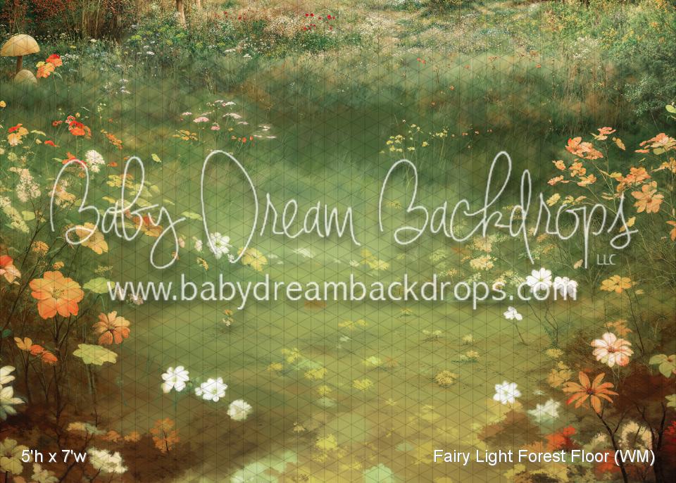 Fairy Light Forest Fabric Floor (WM)