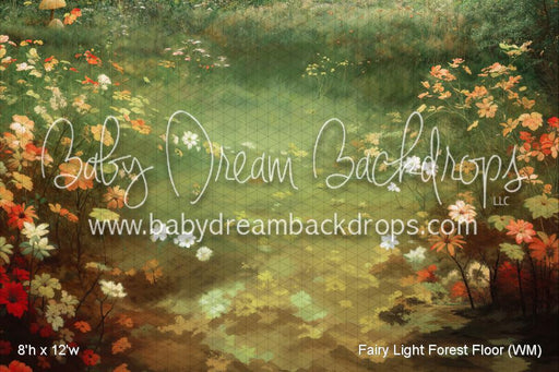 Fairy Light Forest Fabric Floor (WM)