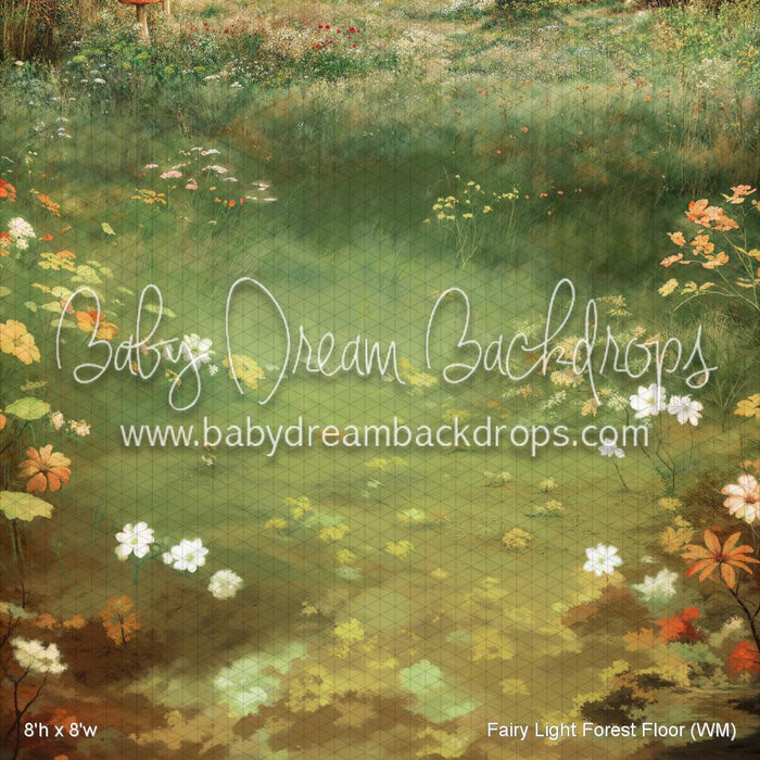 Fairy Light Forest Fabric Floor (WM)