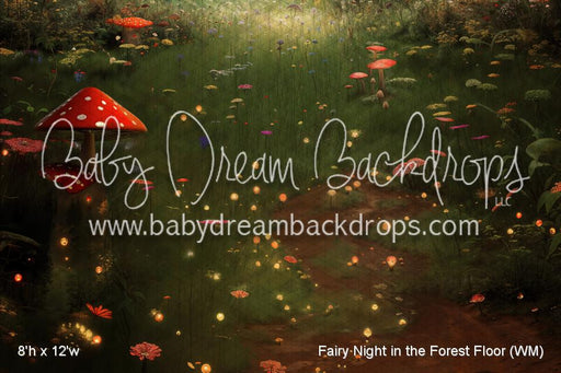 Fairy Night in the Forest Fabric Floor (WM)